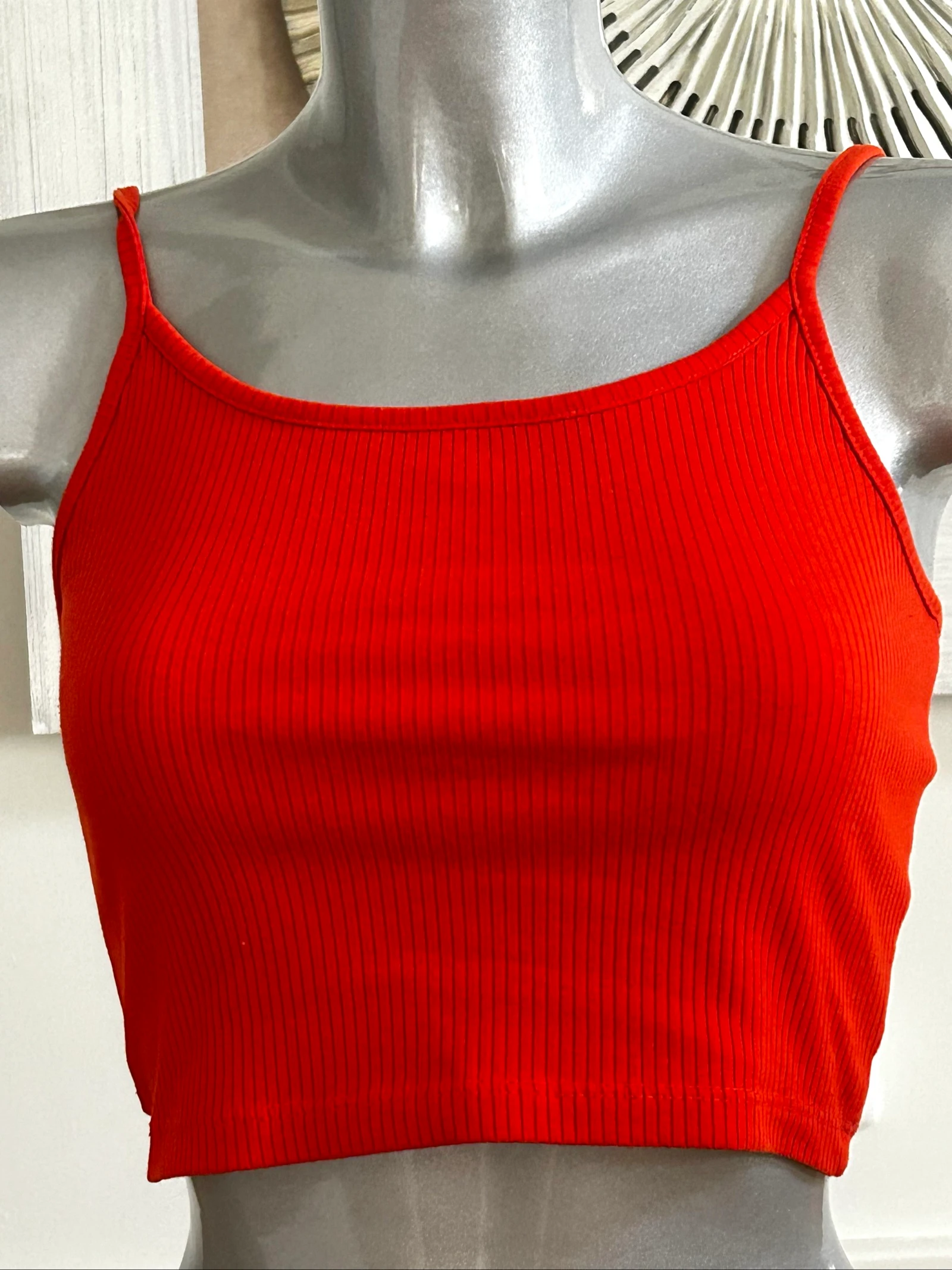 Sisters Ribbed Crop Top – Size S – photo 3